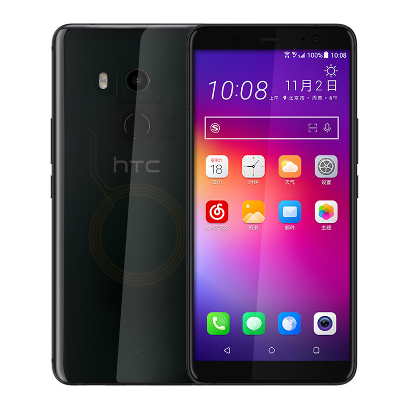htc U11+ 4G手机 6GB+128GB 全网通 电信移动联通 全面屏 透视黑 6GB+128